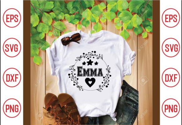 Emma SVG Crafts: Graphics & T-Shirt Designs