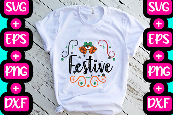 Festive Graphics for T-Shirt Designs & Local Branding