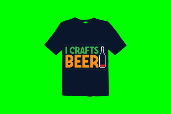 I Crafts Beer T-shirt Design